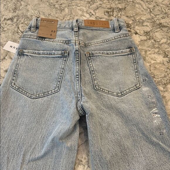 👖 PacSun Stretch High Rise Bootcut Jeans Women’s 22 Light Wash NWT - Picture 4 of 4